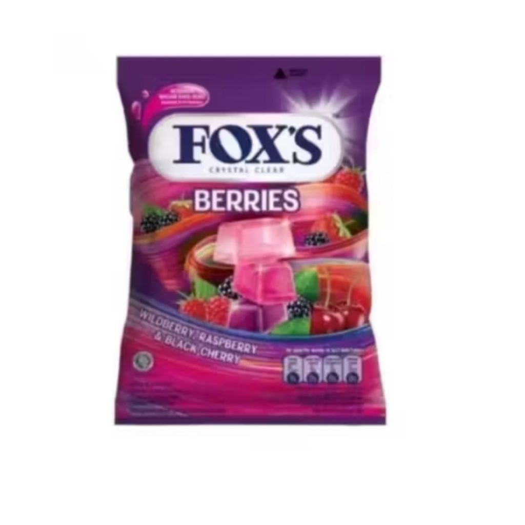 Permen mint Fox's Rasa Berry