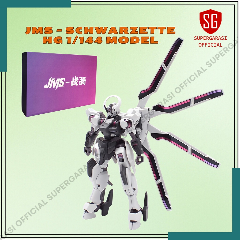 Model Kit HG 1/144 JMS Schwarzette Model Kit High Grade