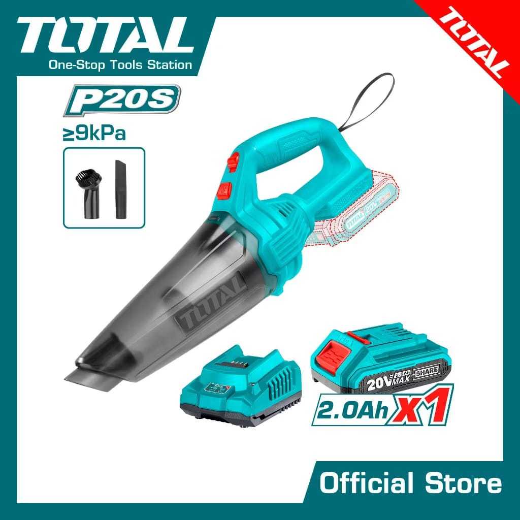 TOTAL TOOLS Cordless Vacuum Cleaner TVLI20126