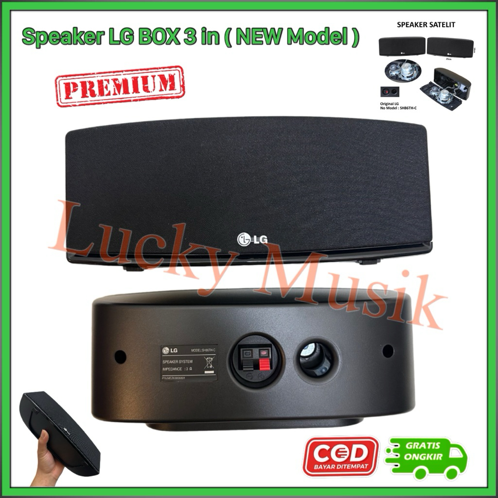 Speaker Pasif LG Original 3 Inch Speaker Satelit speaker LG 3 inch