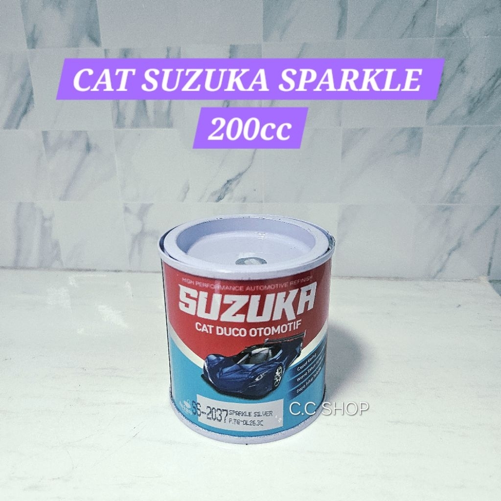 CAT DUCO SUZUKA 1/4 Kg Sparkle / Cat Duko Otomotif Starlight Sparkle Avian 200cc / Cat Mobil Mesin F