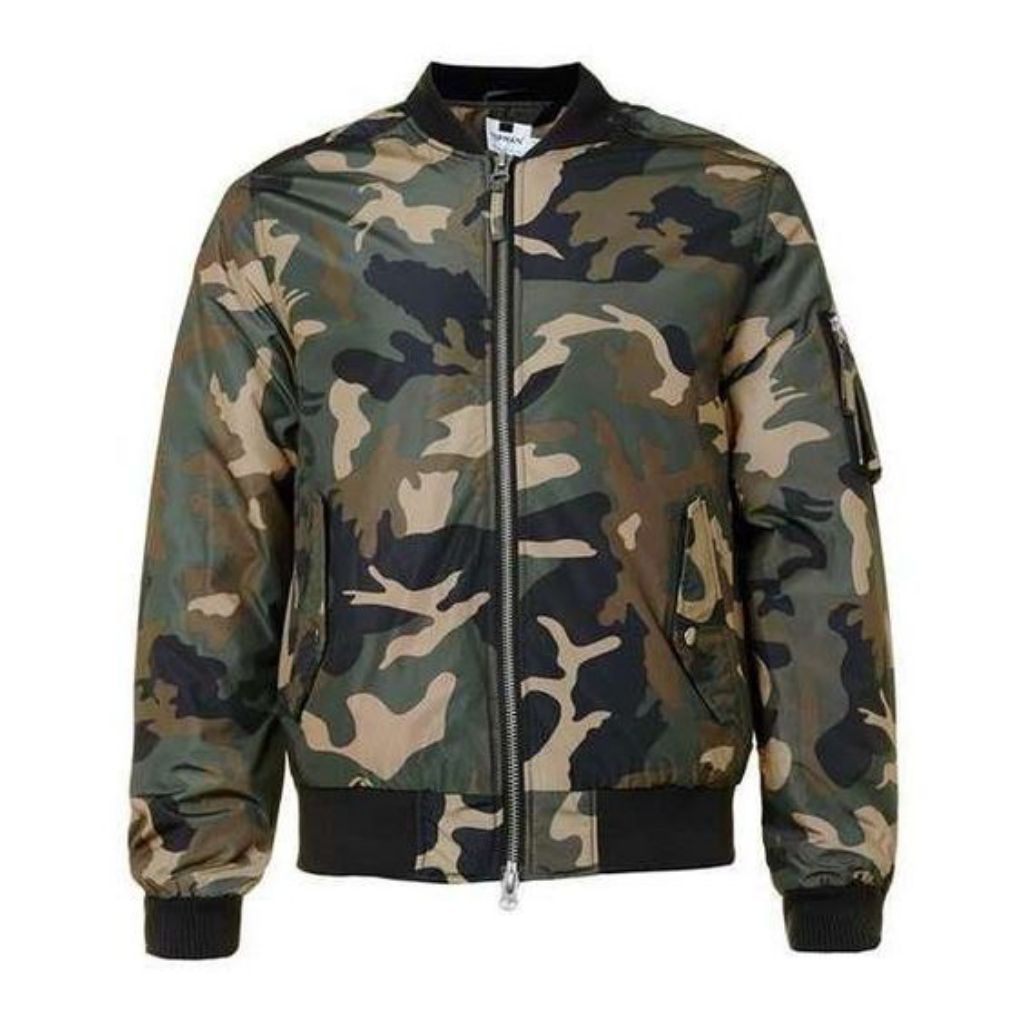 Jaket Parasut Bomber Pria Wanita Terbaru | Jaket Tentara Loreng | Bomber Loreng
