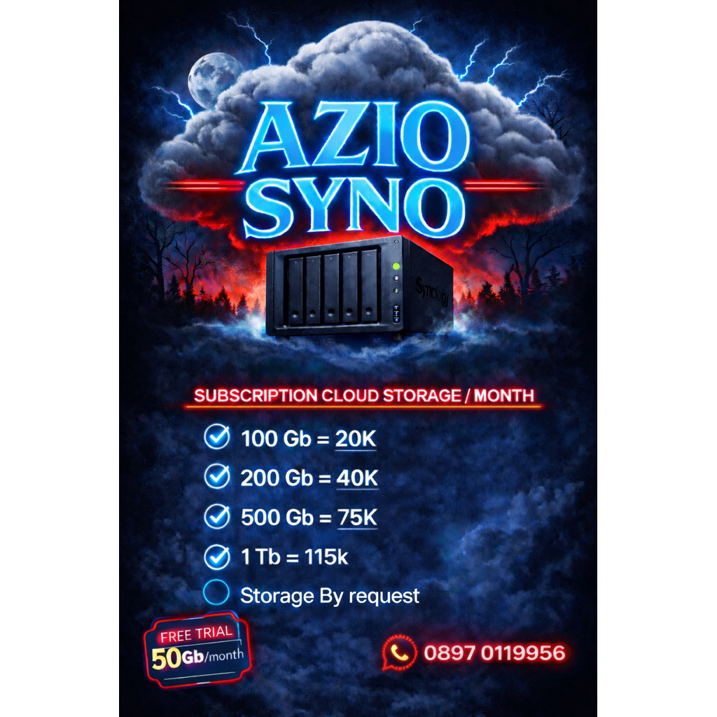 Azio Synology (Private Cloud Storage)