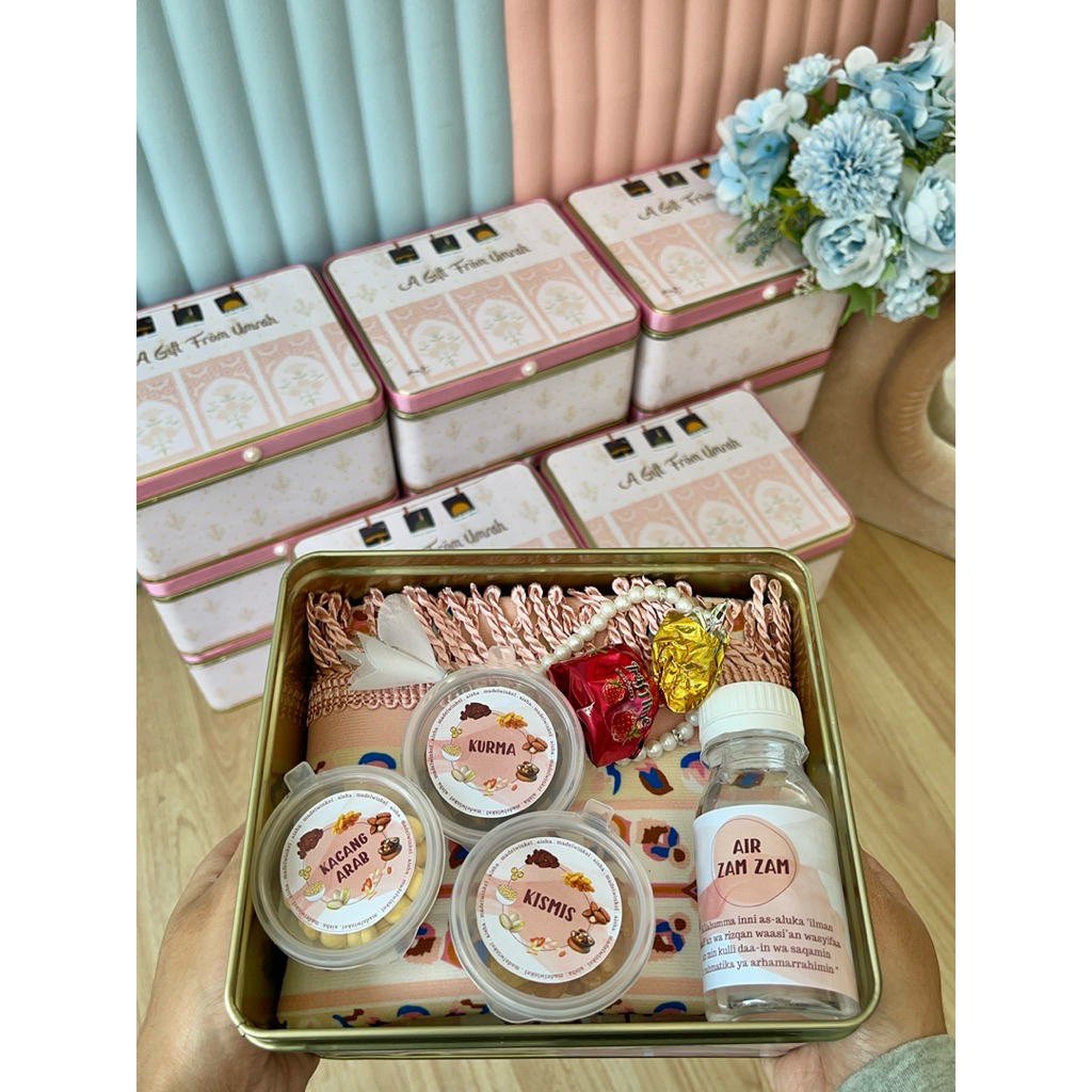 Hampers Tin Box A - Haji Umrah