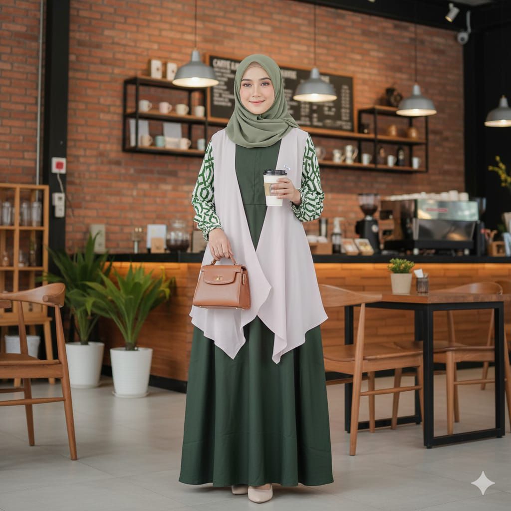 Gamis Wanita remaja LG 834 by LunanGo