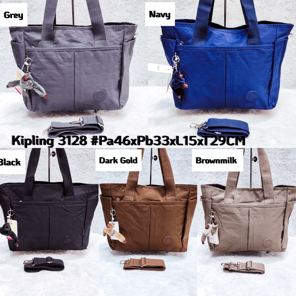 TAS KIPLING SIZE L 2 FUNGSI KODE 3128