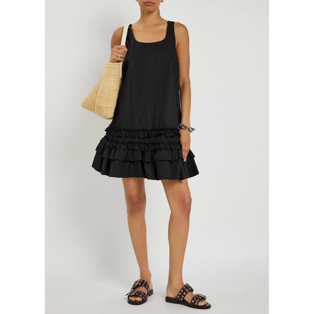 Ganni Black Dress