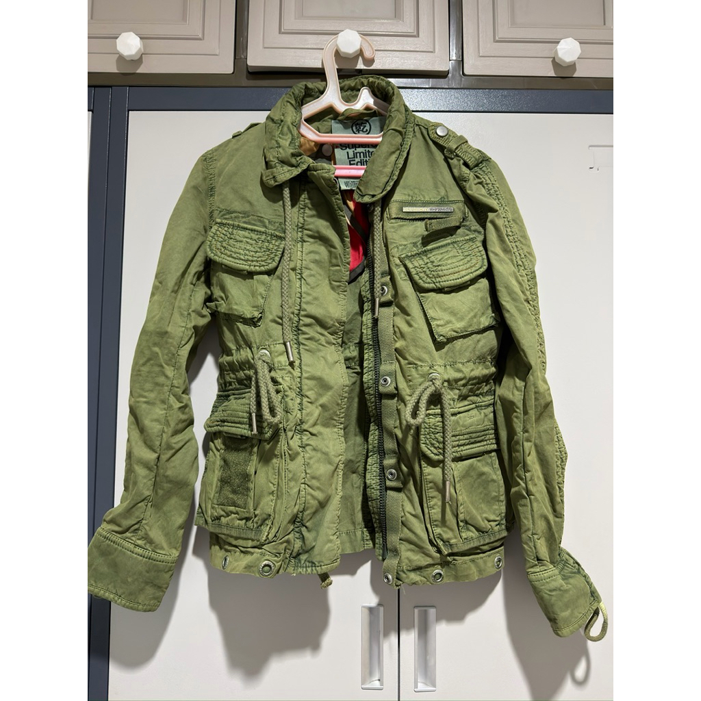 Superdry japan parka flagjkt limited edition