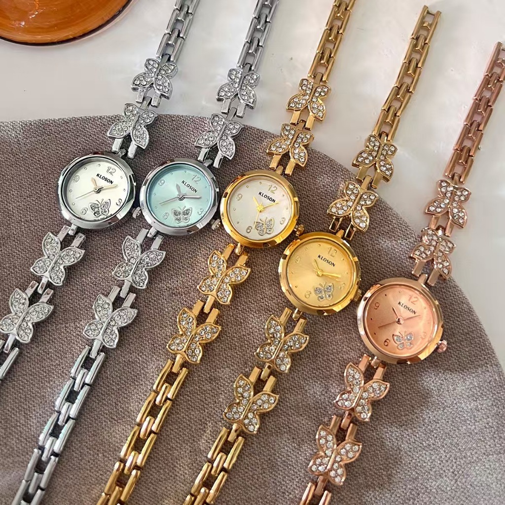 Niche exquisite fashion bracelet butterfly quartz watch