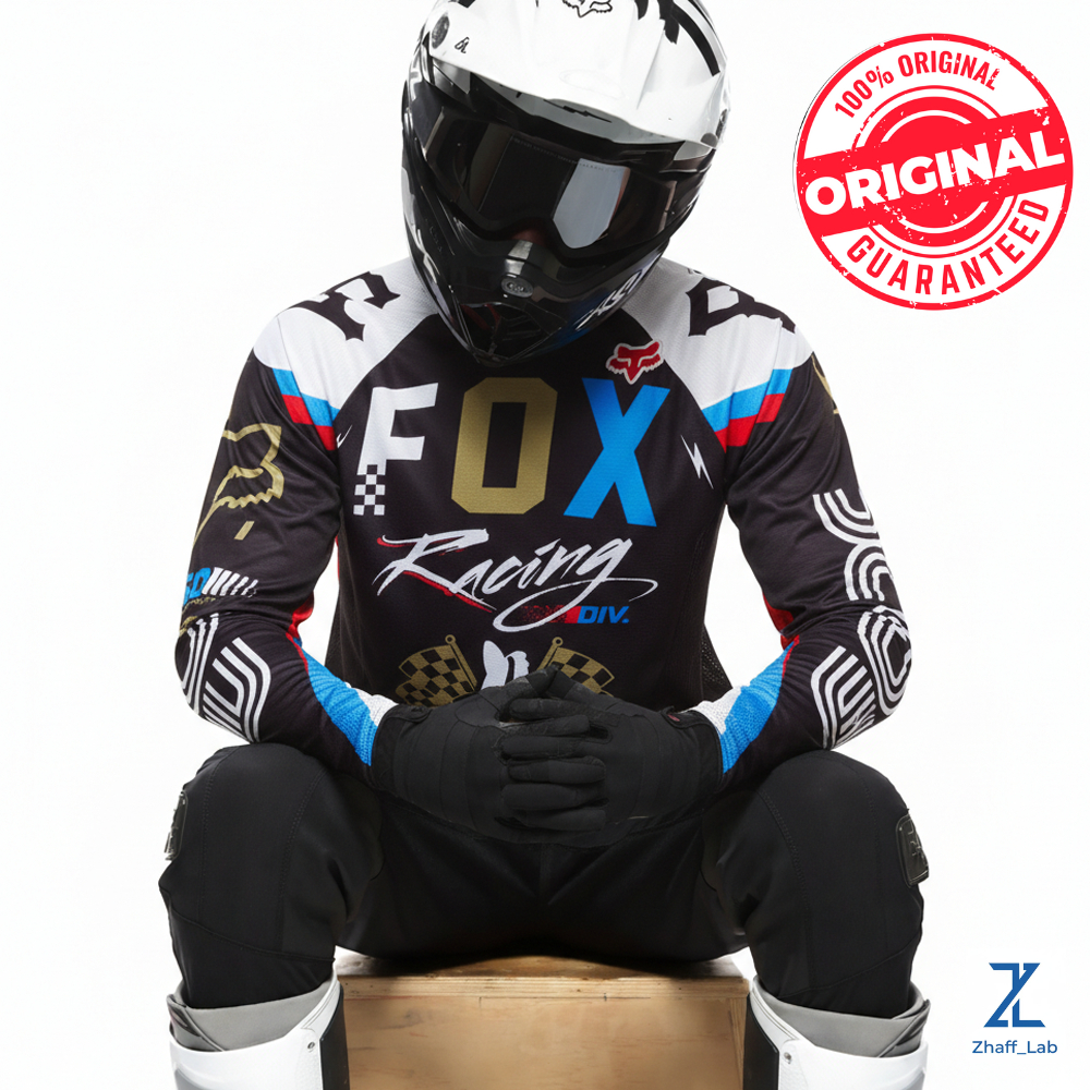 Fox 360 ROHR Jersey Trail Adventure Trabas / Jersey Motocross / Baju Trail Cross Original Fox Racing