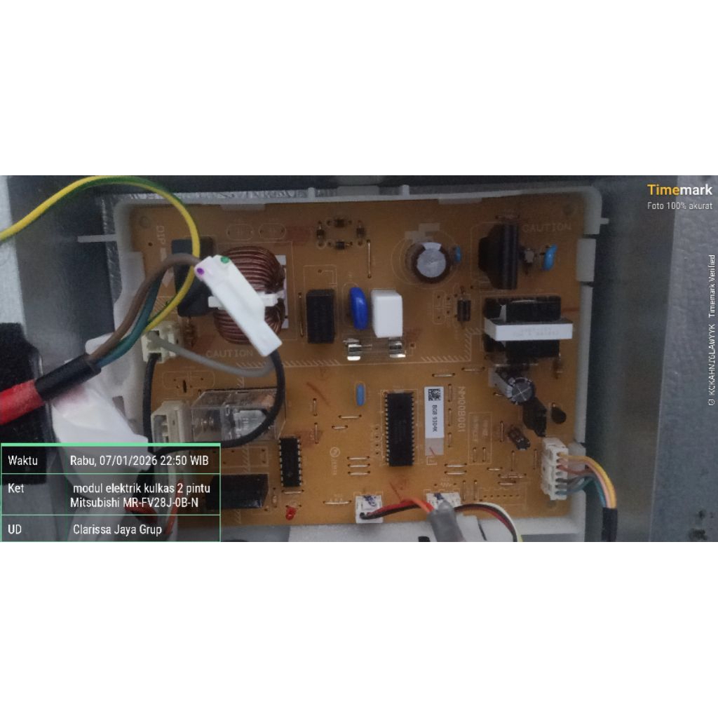 modul elektrik kulkas 2 pintu Mitsubishi