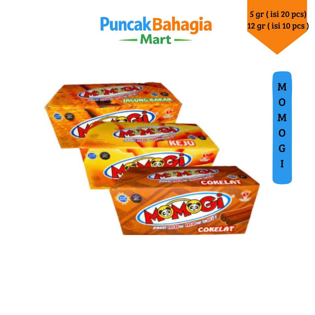 MOMOGI SNACK 5GR (ISI 20) / 12GR (ISI 10)