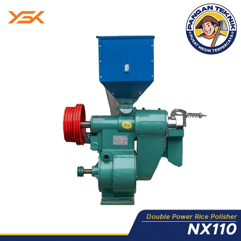 DOUBLE POWER RICE POLISHER NX110 YASUKA | PENGUPAS BERAS PEMOLES BERAS DEDAK