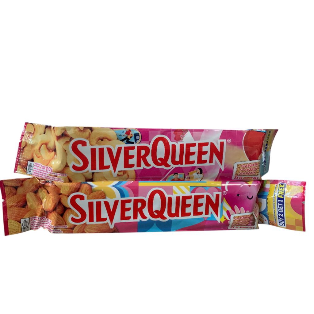 SilverQueen Cashew & Almond Buy 2 Get 1 free (3x55gr)