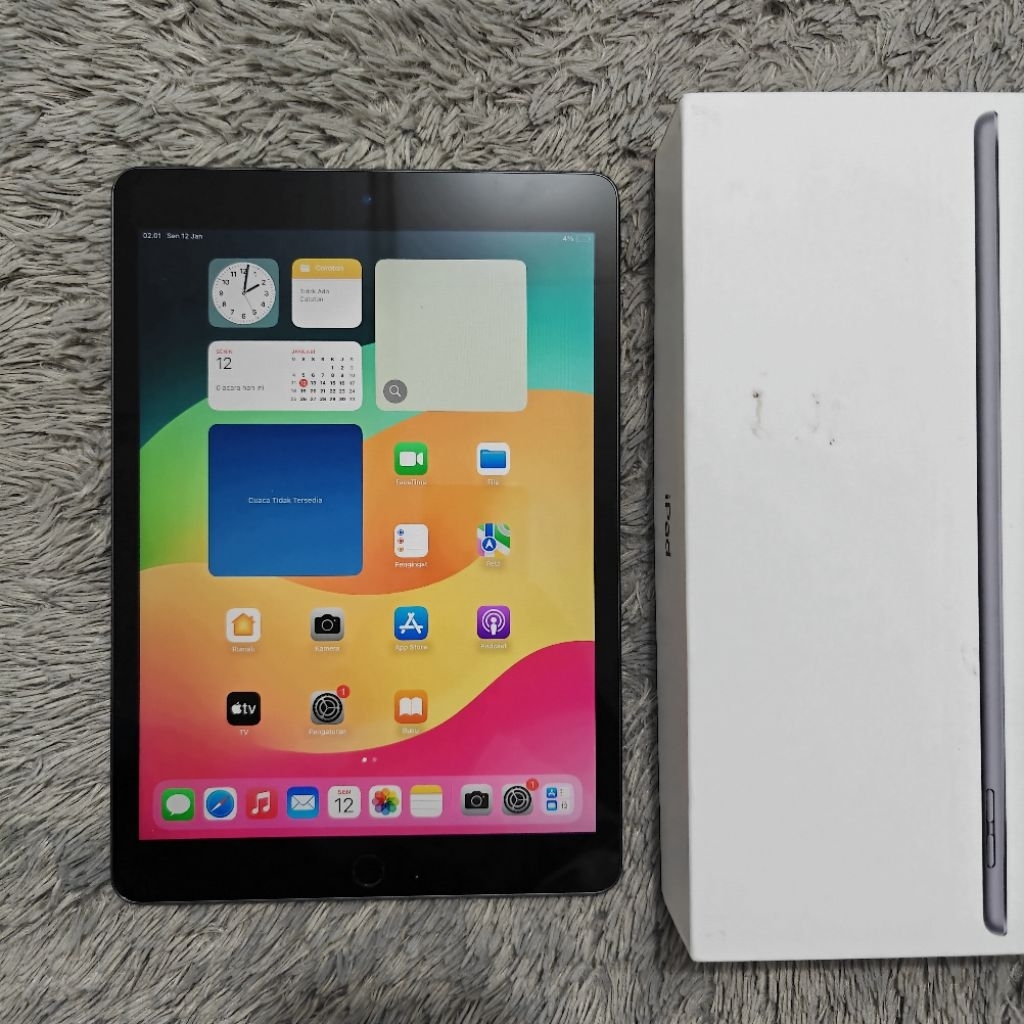 Ipad Gen 9 64gb Wifi Inter Second Mulus Lengkap Nominus