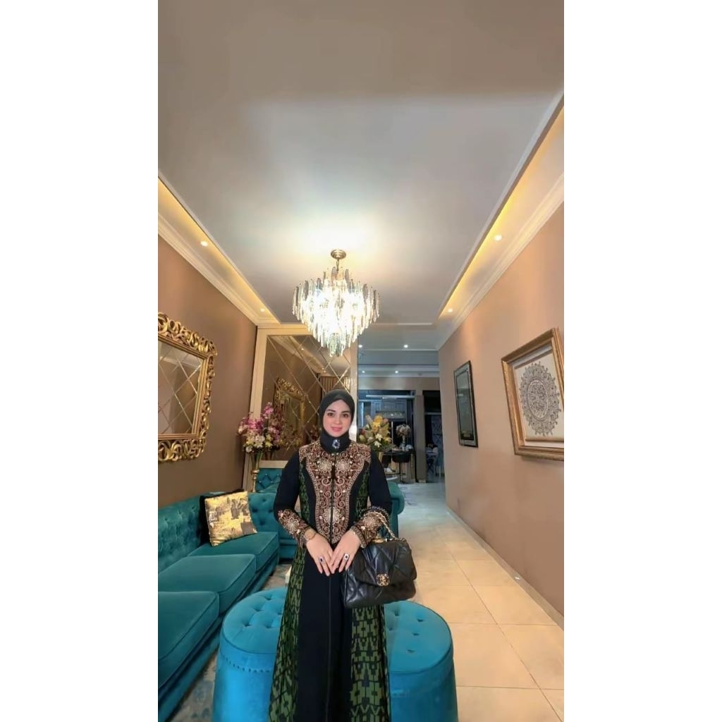 HELIZA DRESS BY NAZWA ABAYA/HIKMAT KW/GAMIS LEBARAN 2026