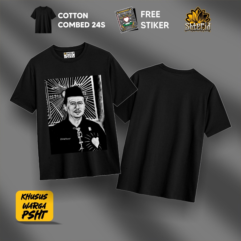 Kaos Baju RM Imam Koesoepangat 1922 Bahan Katun Combed24 Adem Nyaman di pakai