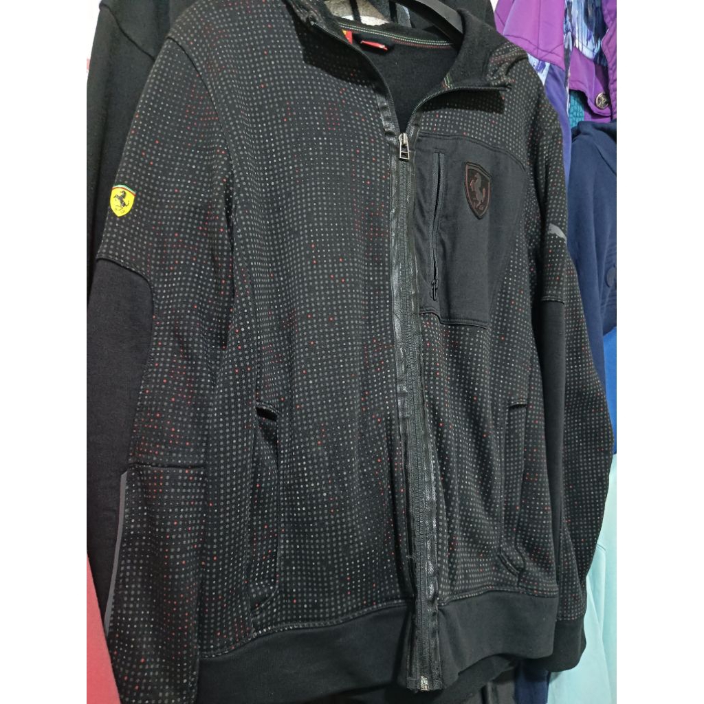 Hoodie puma.colab ferrari