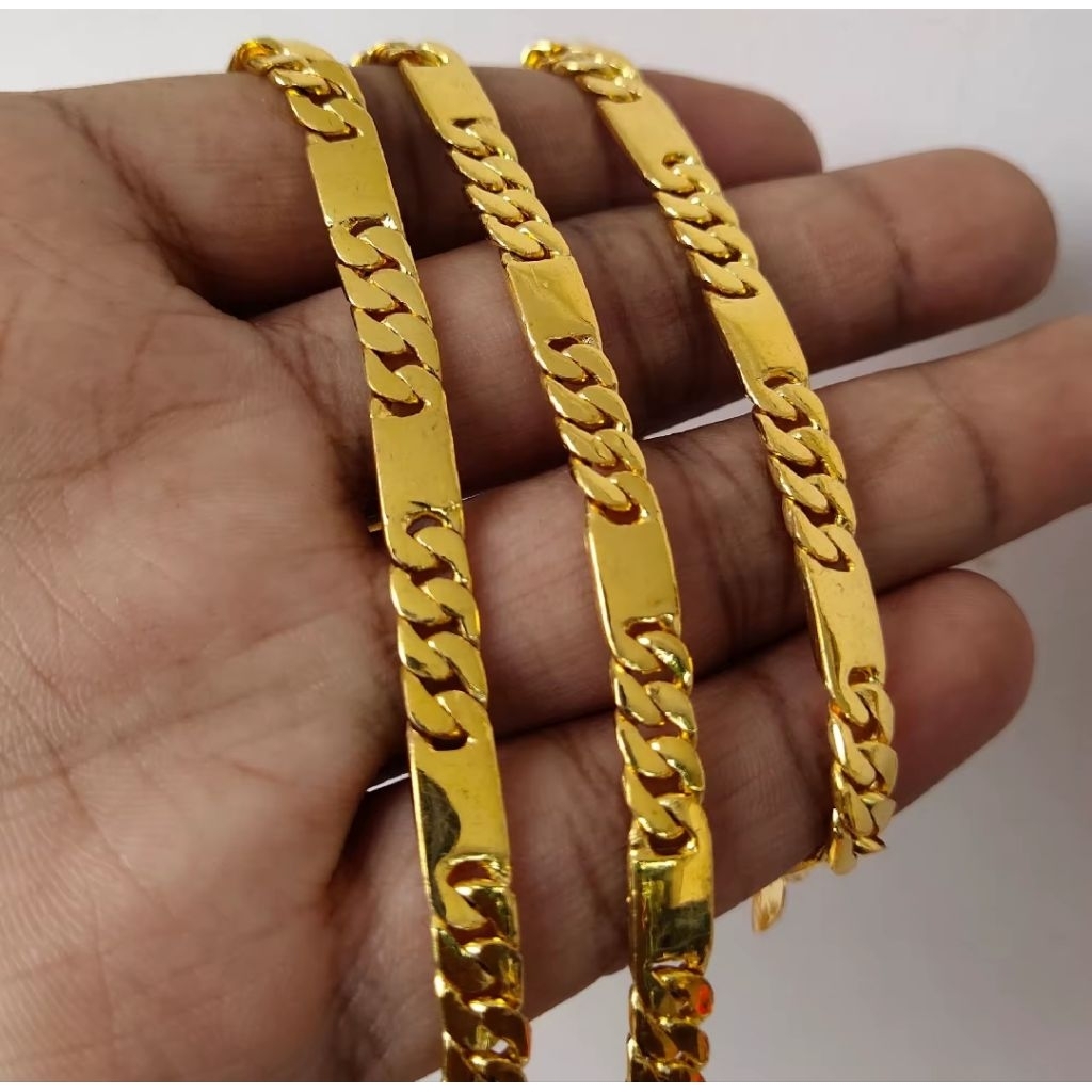 Gelang Tangan Emas Asli Plat Rantai 23 Karat 5 Gram
