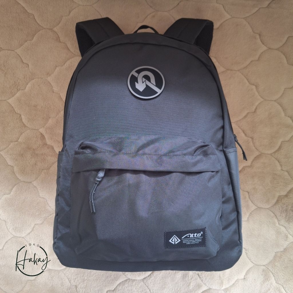 Tas Ransel Alto Hitam SD SMP SMA Kuliah Kerja 73058L-0