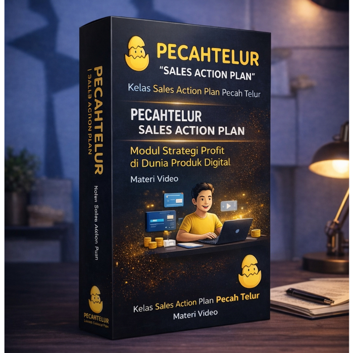 Kelas Sales Action Plan Pecah Telur Modul Strategi Profit di Dunia Produk Digital - Materi Video
