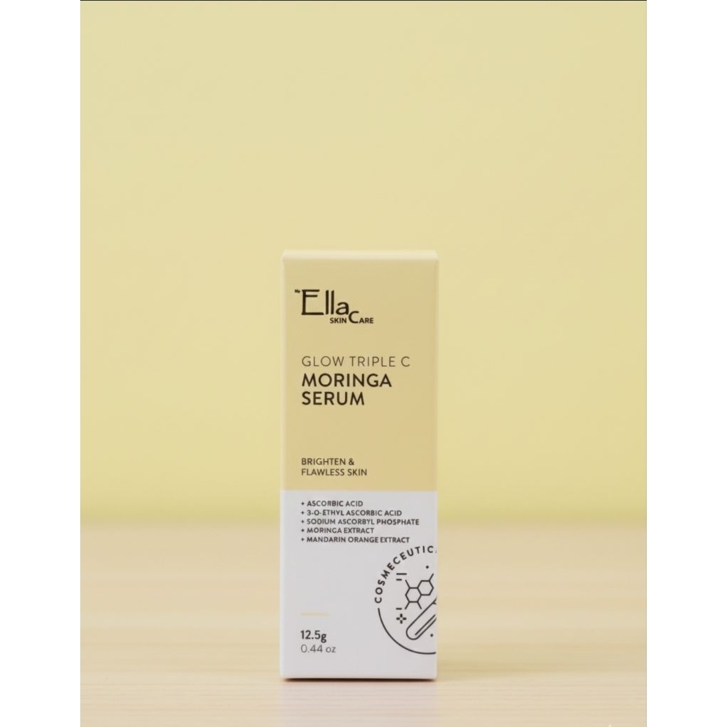 Ella Skincare Glow Triple C Moringa Serum | 100% Original