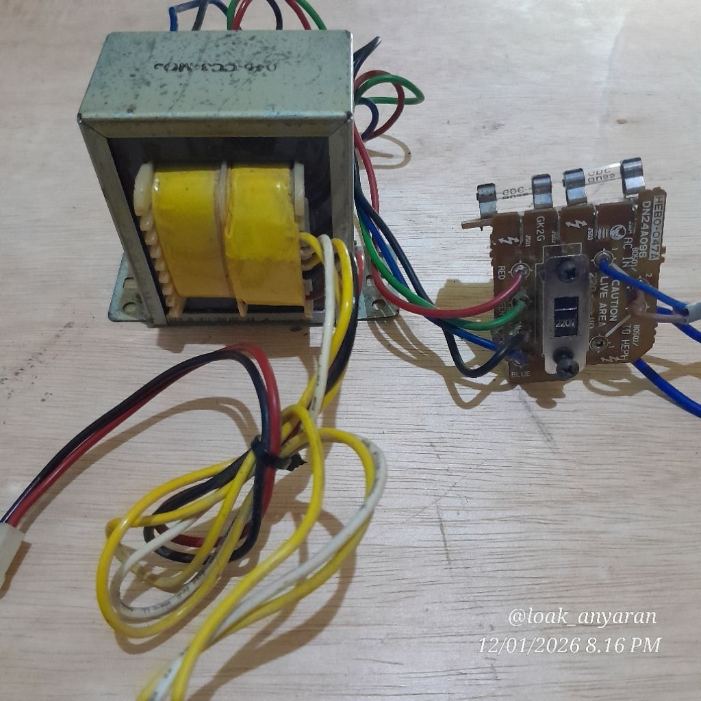 Trafo Tape Deck Polytron DAT59C