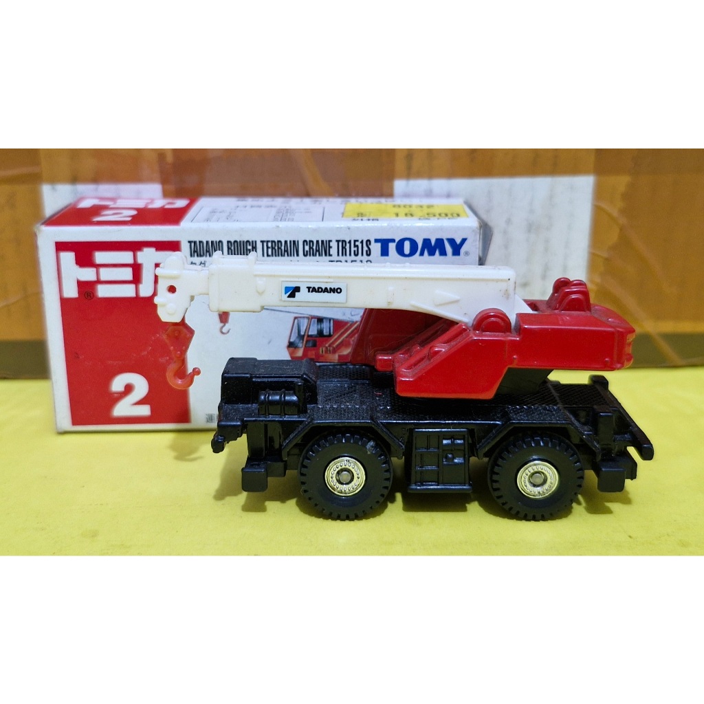 Diecast Tomica Tomy Biru 2 TADANO ROUGH TERRAIN CRANE TR151S