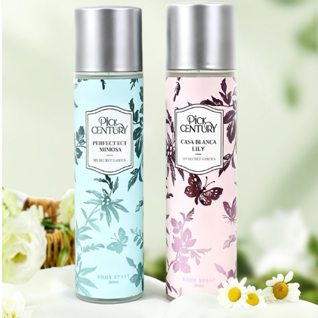 Body Spray Pick Century / Pick Century Body Spray ukuran besar & kecil