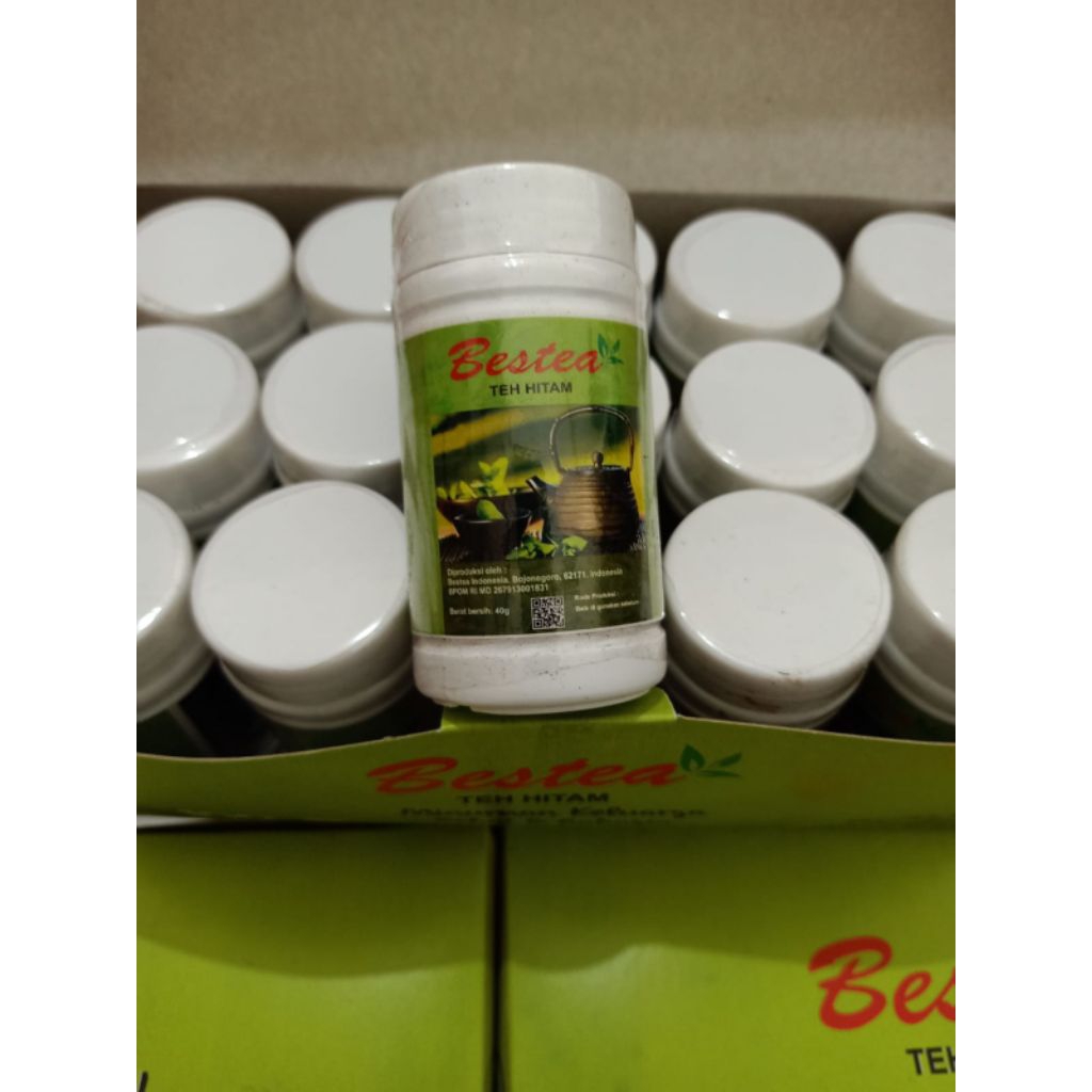 teh hitam bestea 40gr.