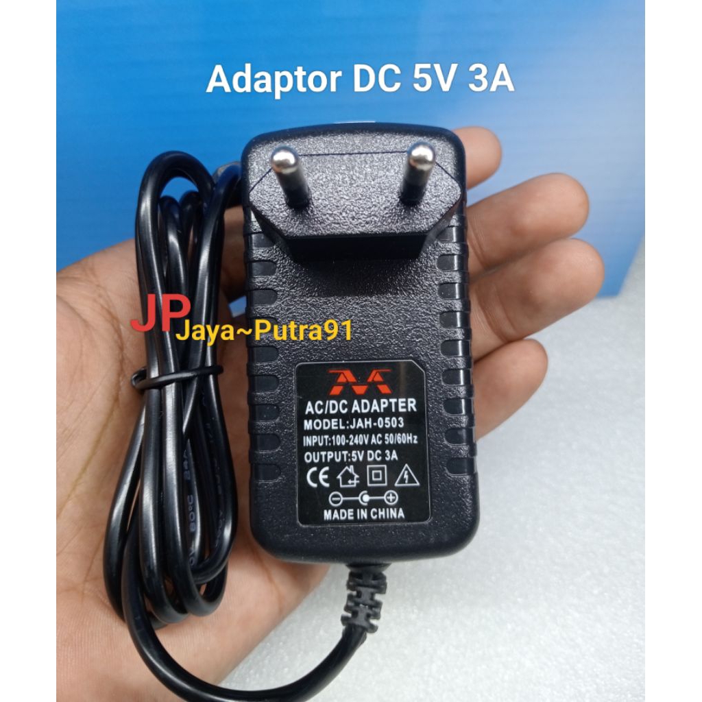 Adaptor DC 5V 3A / adaptor DC 5 volt 3 ampere