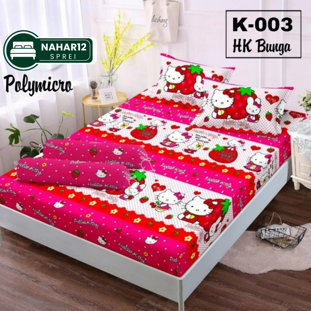 Sprei Homemade Motif Karakter Lucu UK 180x200 160x200 120x200