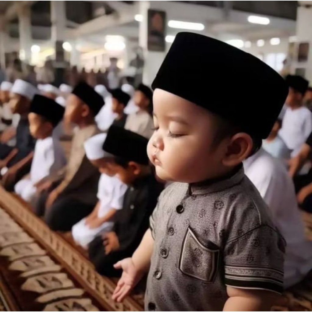 Songkok Peci kopyah Bayi Polos Hitam Bahan Bludru Halus
