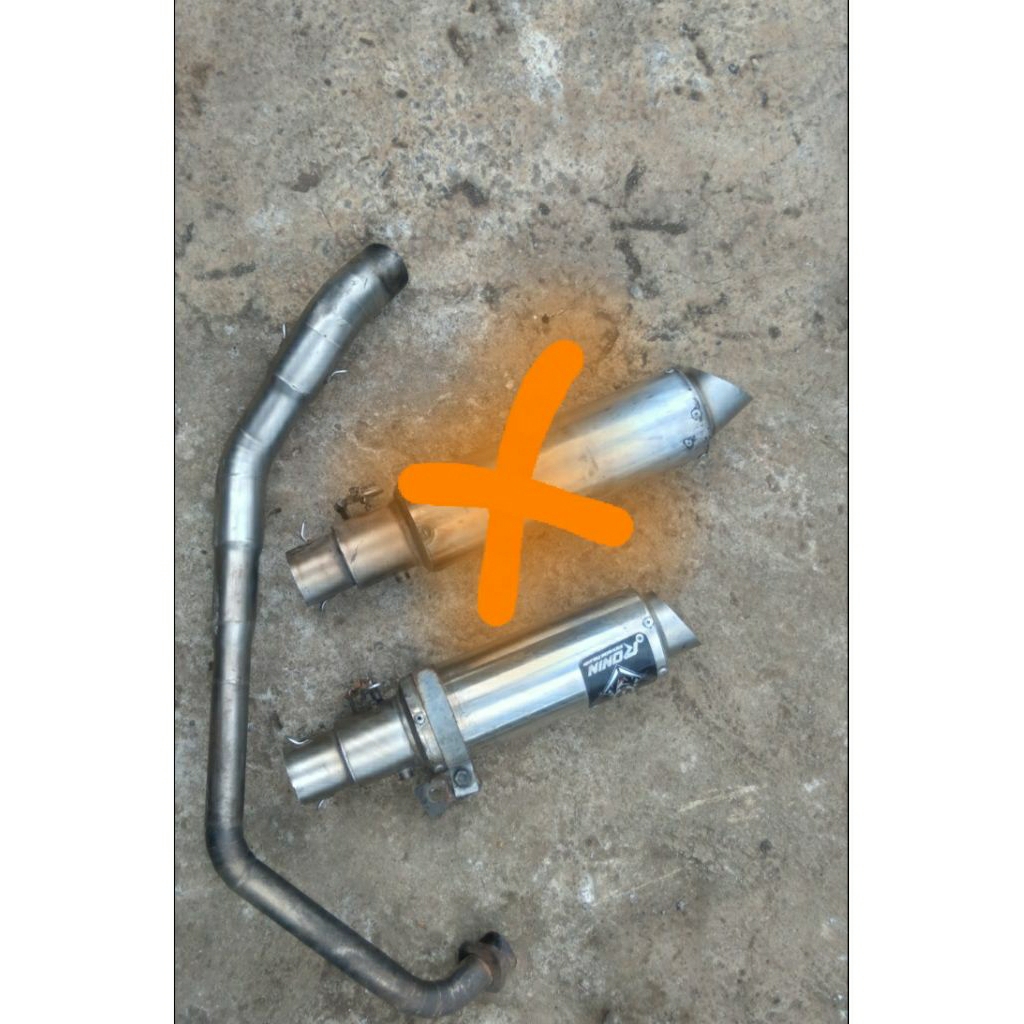 knalpot tridente new sonic