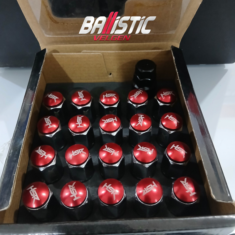 Lugnut/ Mur Baut Roda Variasi Velg Racing Mobil murah HSR keren
