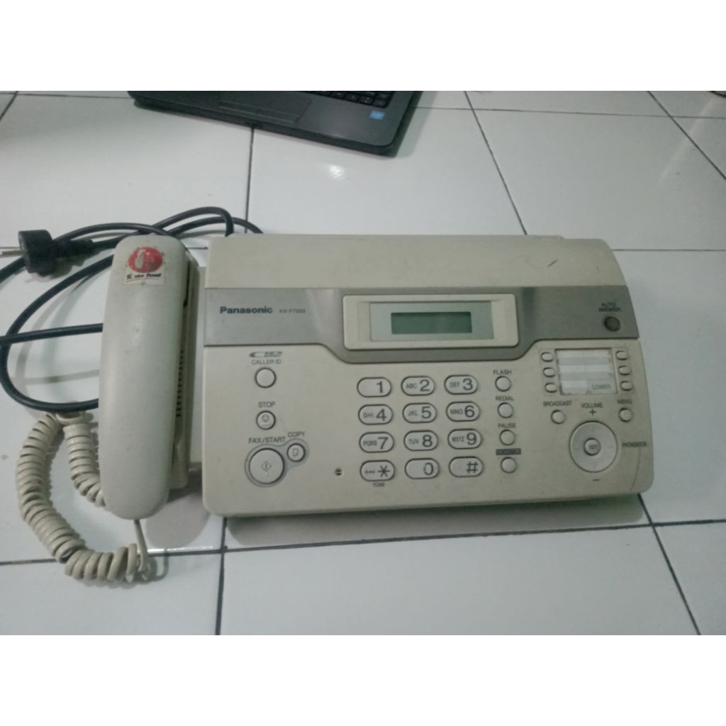 mesin fax  panasonic