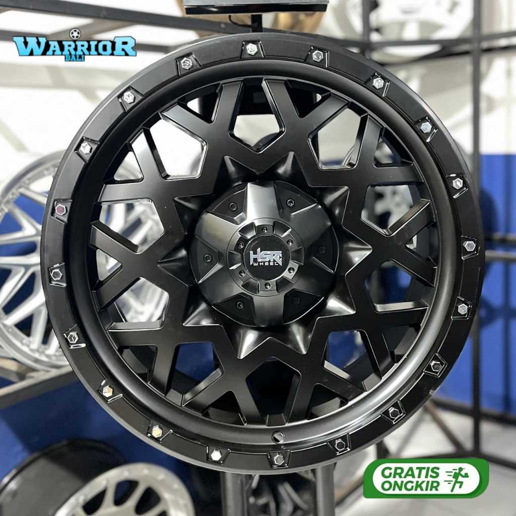 VELG RACING R20 Alloy Midnight Black Jeep Rubicon CR-V Juke CX5 SOPENG JA033 HSR