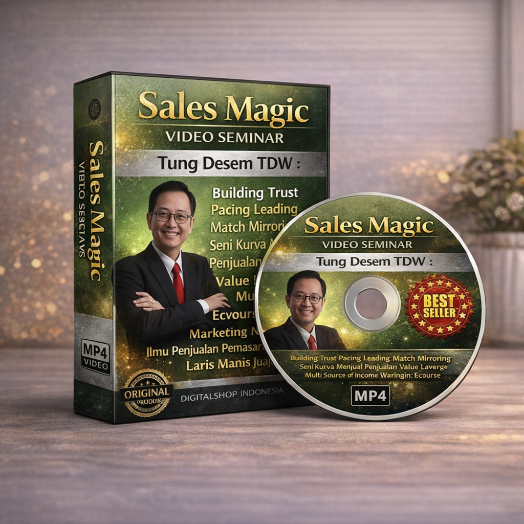 Sales Magic Video Seminar - Tung Desem TDW Building Trust Pacing Leading Match Mirorring Seni Kurva 