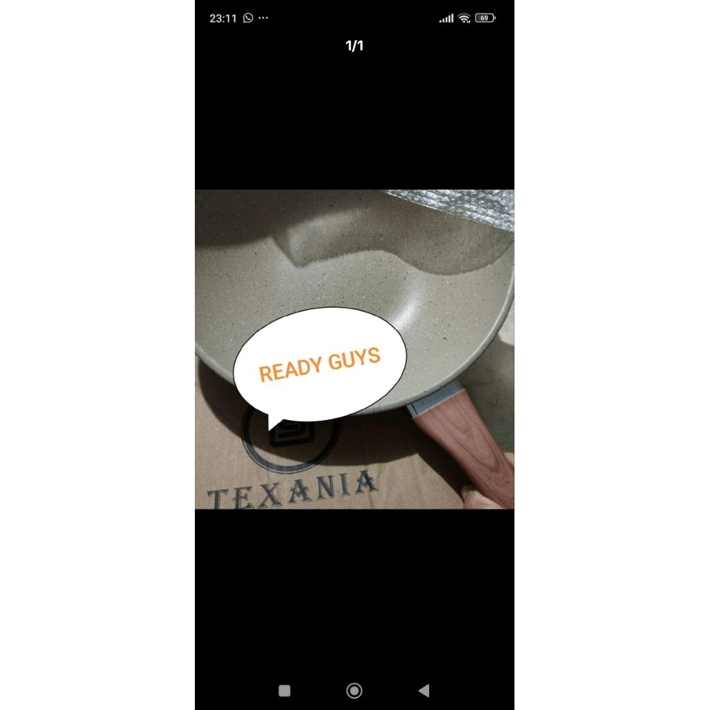 wajan texania diameter 30 cm anti lengket