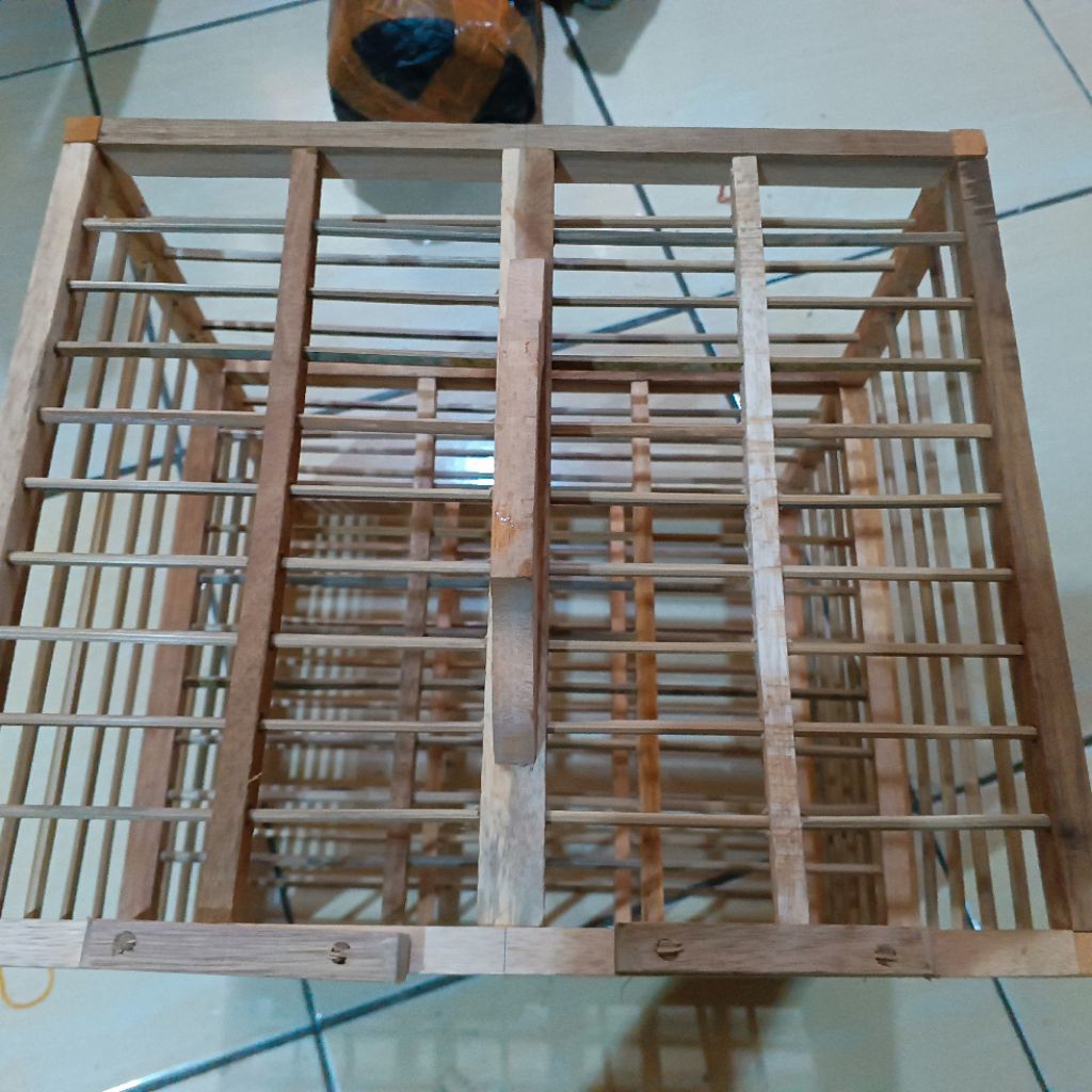 dongdang jemur lepas burung dara 2 pintu