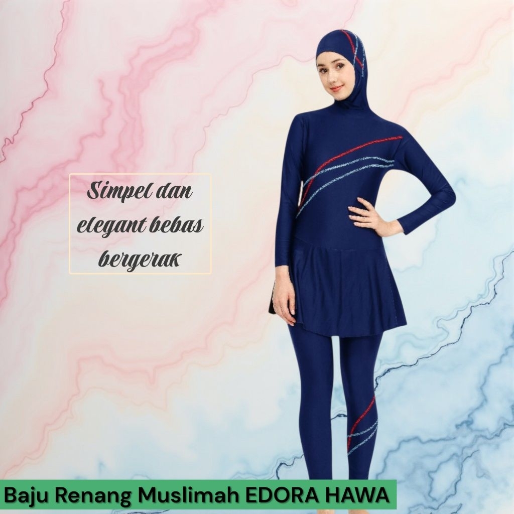 Baju Renang Muslimah Edora Hawa