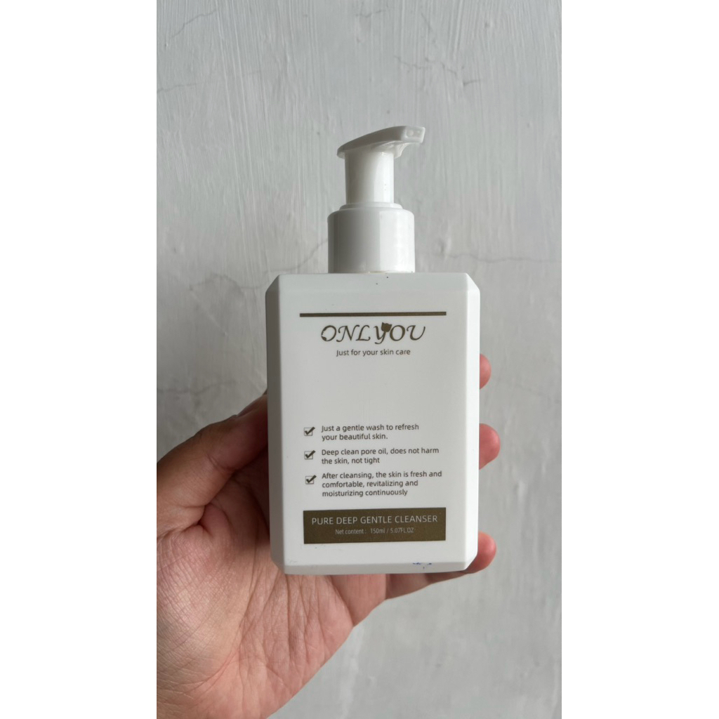 PRELOVED SKINCARE FACIAL WASH ONLYOU