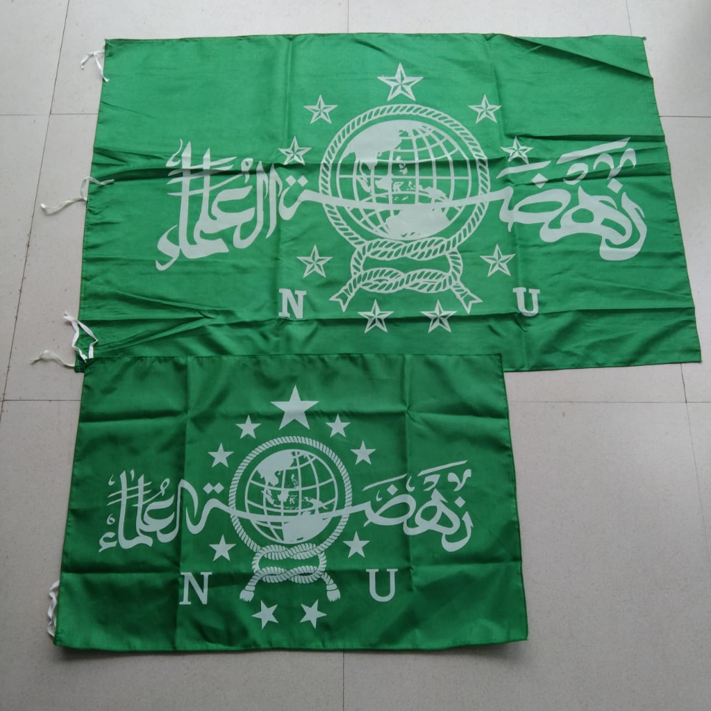 bendera NU besar bijian / bendera NU