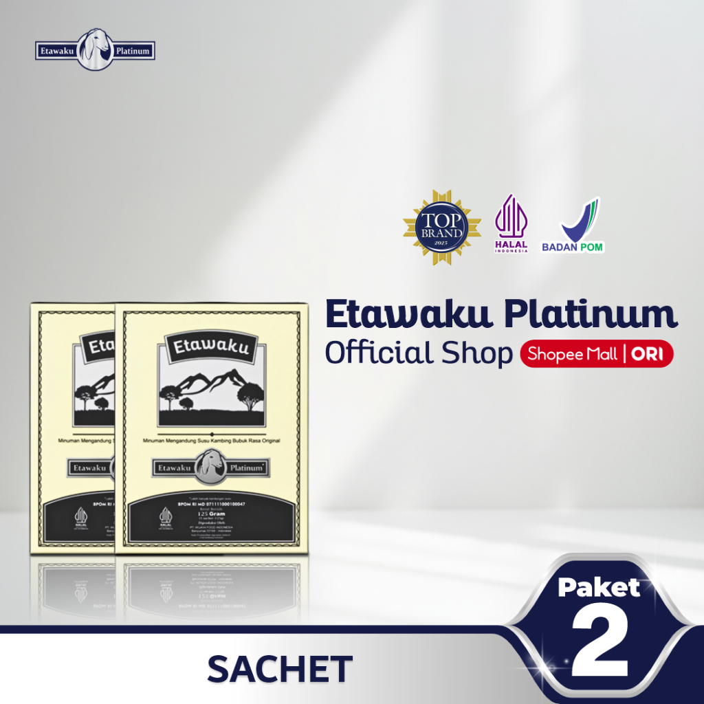 Etawaku Sachet (Paket 2 Box) - Susu Etawa Terbaik di Indonesia
