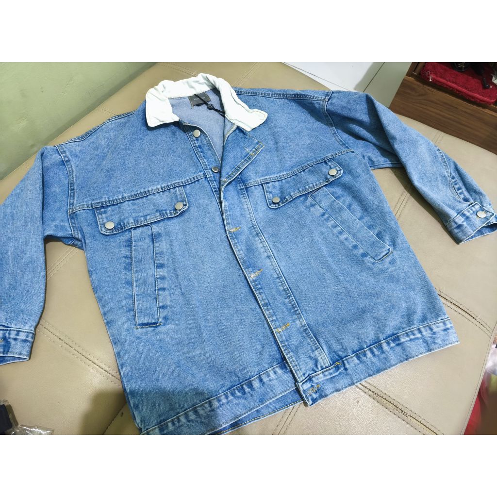 jaket jeans this is april
