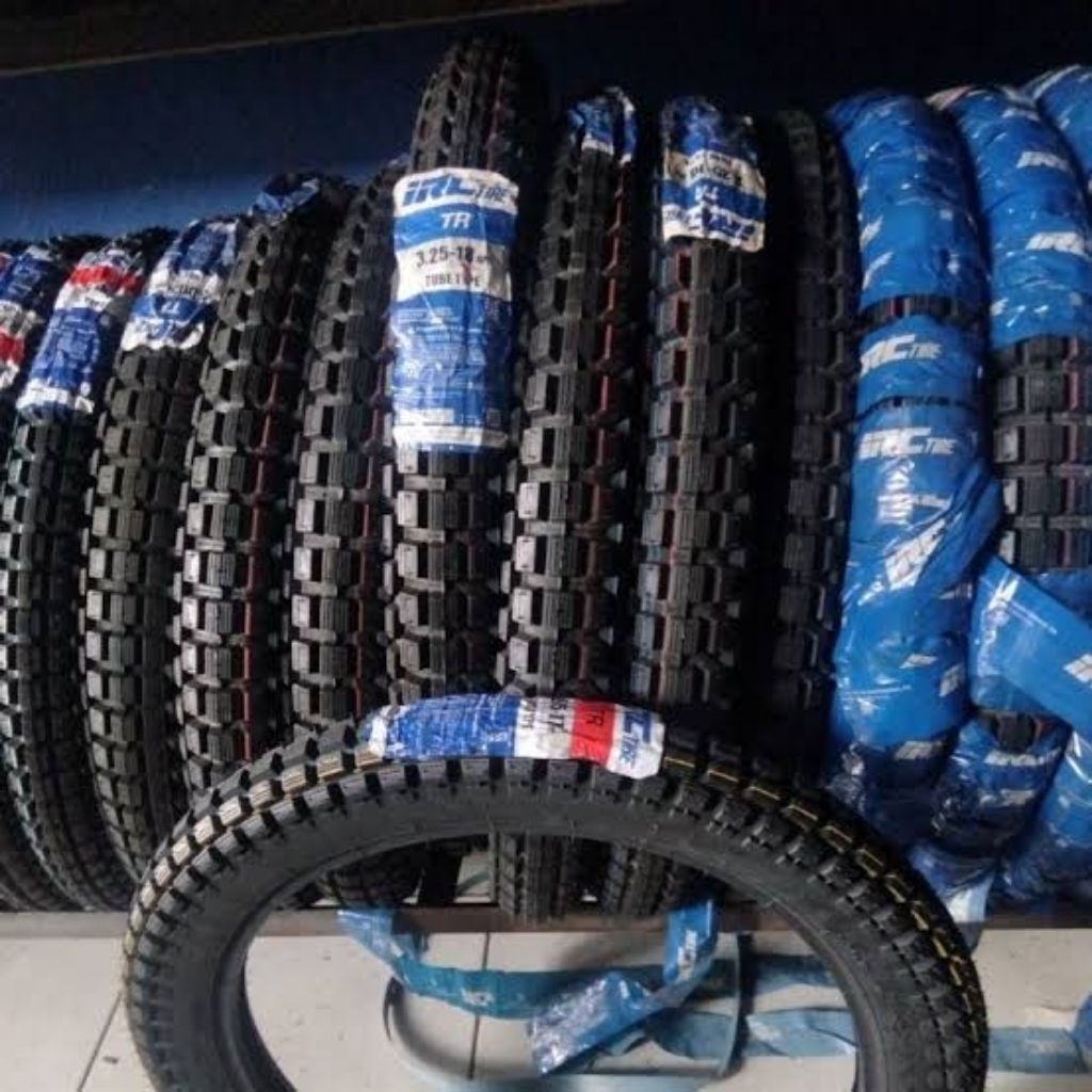 Ban Motor Semi Trail IRC - Tahan Banting, Tidak Licin di Jalan Basah, Kompatibel Ring 17