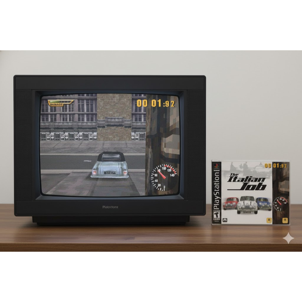 [ Game PS1 Psone Playstation ] The Italian Job