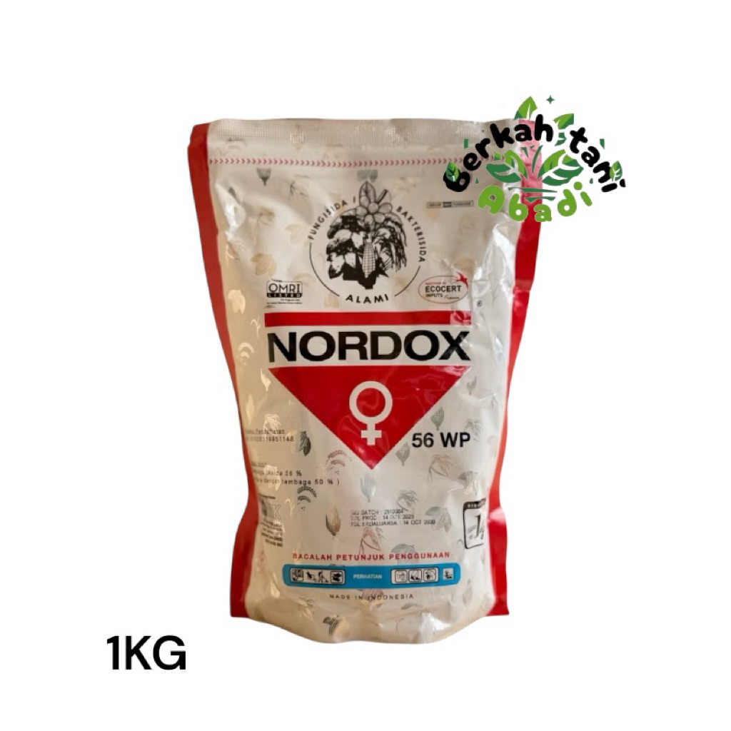 Nordox 1KG Fungsida bakterisida untuk mengendalikan jamur tanaman