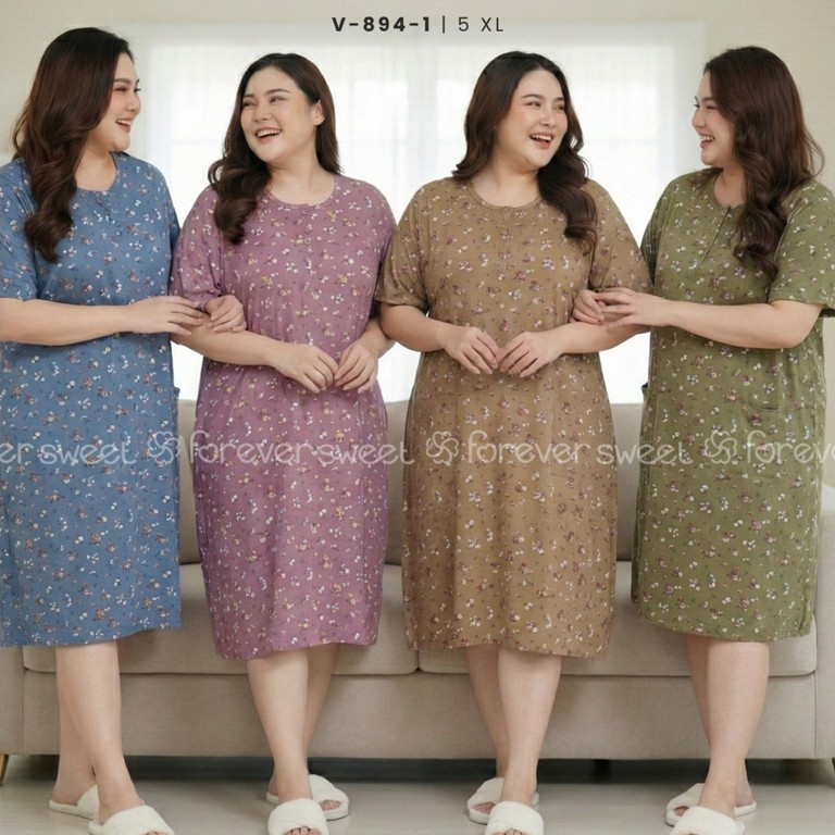 Daster Jumbo 5XL  Forever Sweet