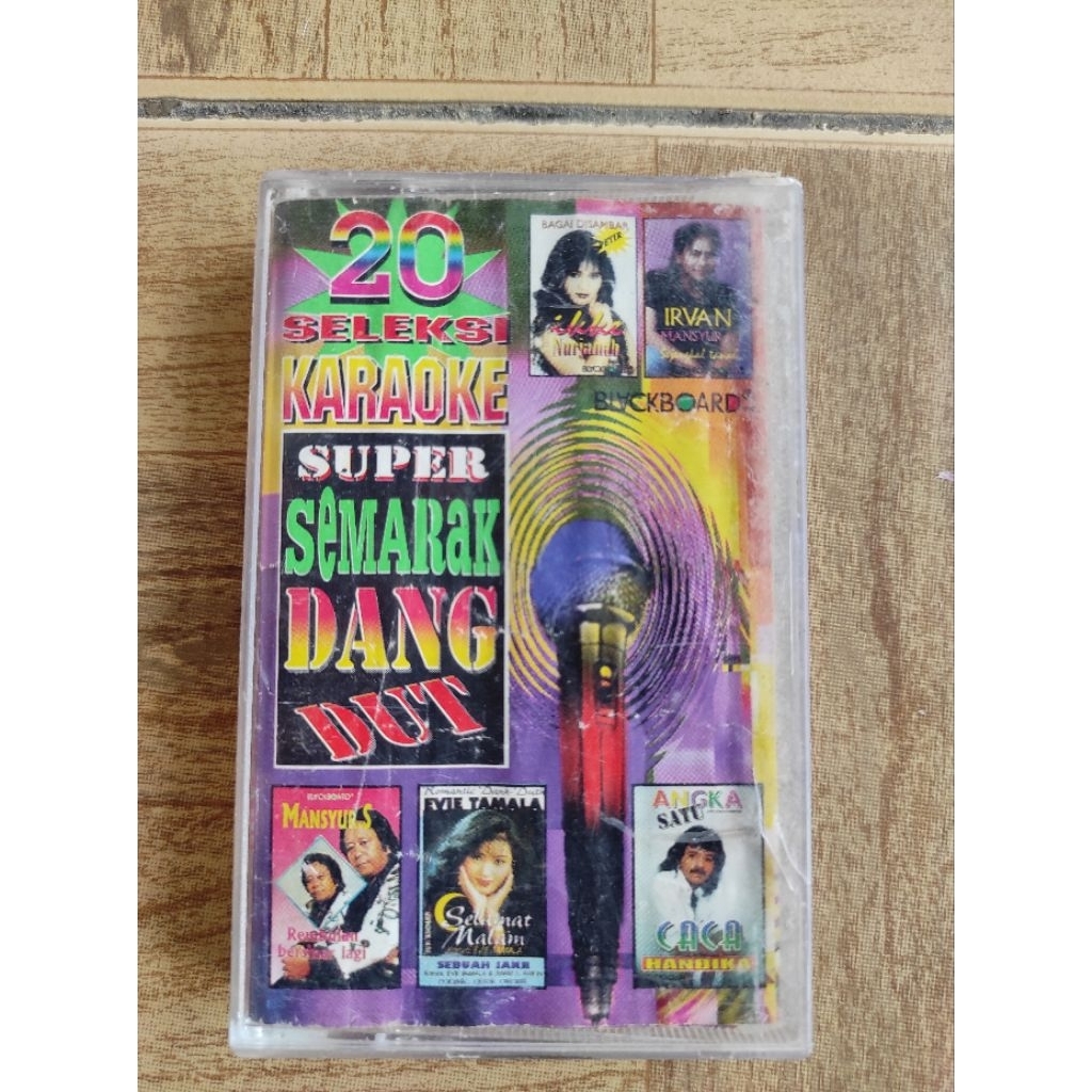 kaset pita 20 seleksi karoeke super semarak dangdut